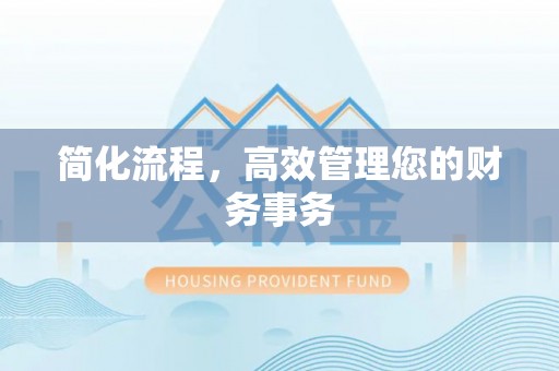 隆回简化流程，高效管理您的财务事务